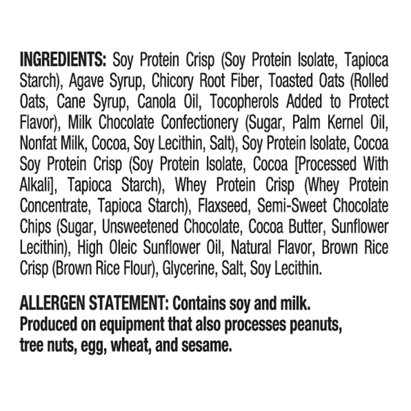 Ready Clean Chocolate Chip Flavored Protein Bar