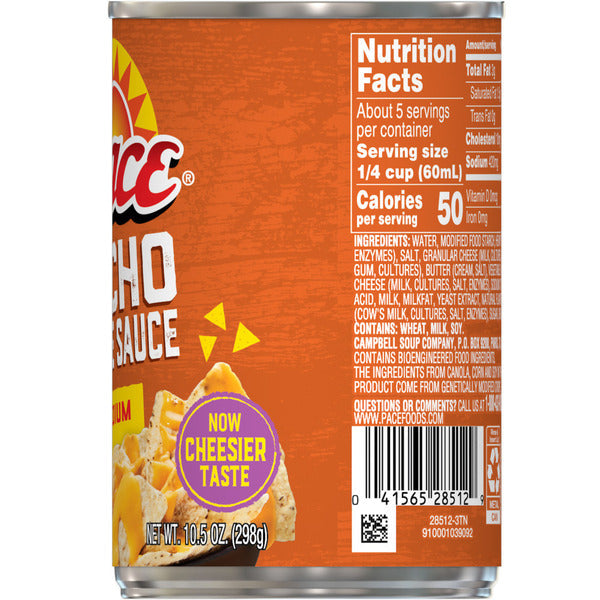 Pace Nacho Cheese Sauce, Medium