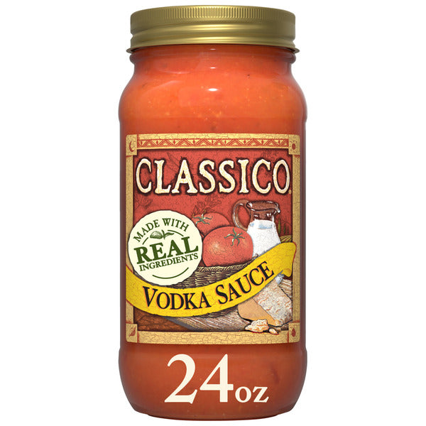 Classico Vodka Sauce Tomato Spaghetti Pasta Sauce
