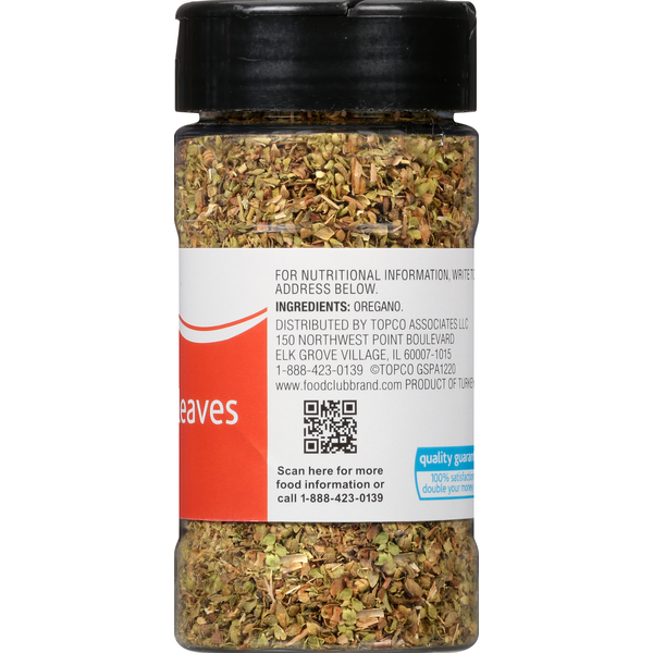 Food Club Oregano Leaves