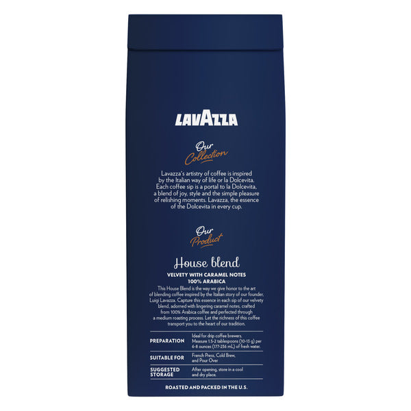 Lavazza Coffee, Ground, Medium Roast, House Blend Perfetto