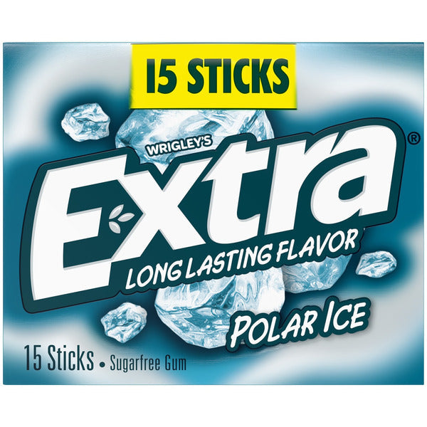 Extra Polar Ice Sugarfree Chewing Gum Single Pack