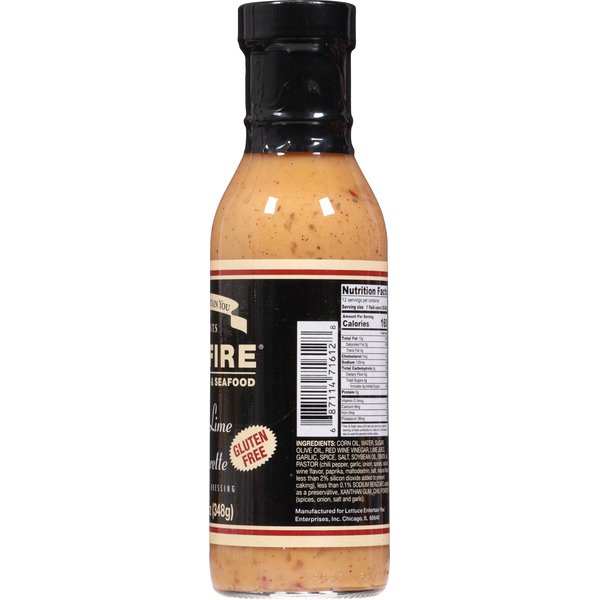 Wildfire Chopped Citrus Lime Vinaigrette Salad Dressing