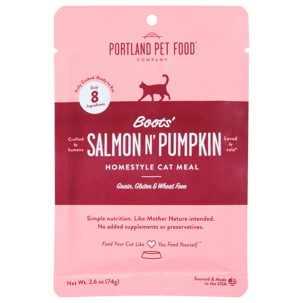 Portland Pet Food Company Cat Meal, Boots&