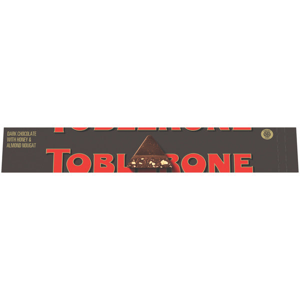 TOBLERONE Dark Chocolate Bar With Honey And Almond Nougat 3.52 oz