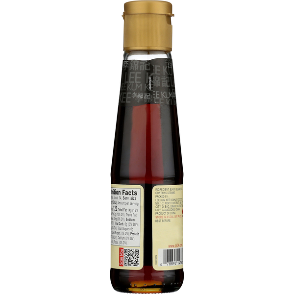 Lee Kum Kee Sesame Oil, Pure Black