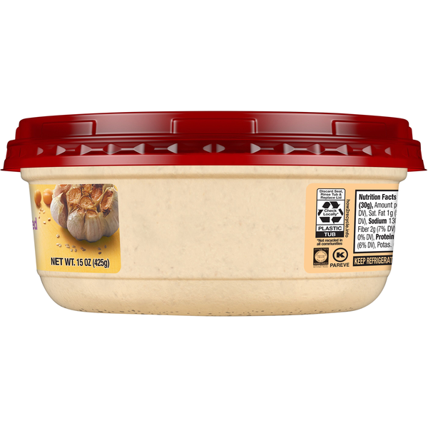 Sabra Roasted Garlic Hummus Party Size