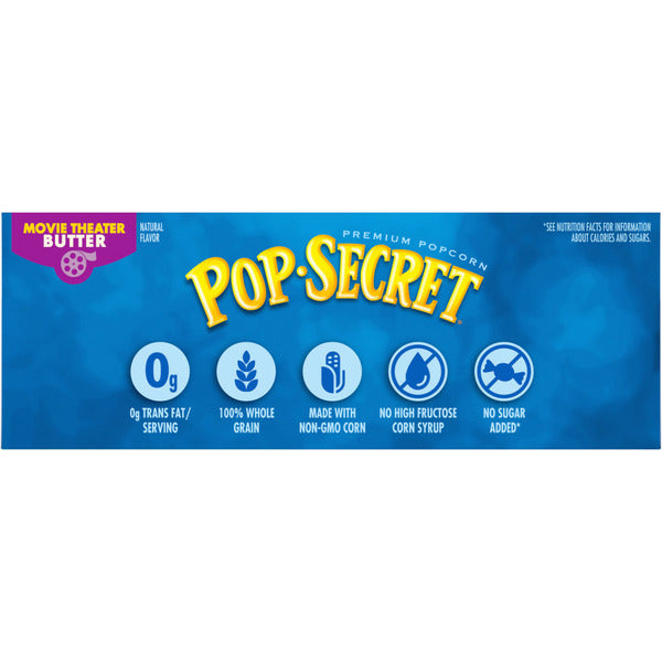 Pop Secret Movie Theater Butter Popcorn