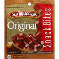 Old Wisconsin Snack Bites, Original Sausage️ DestGlow