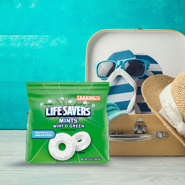Life Savers WintOGreen Summer Candy Hard Mints Sharing Size