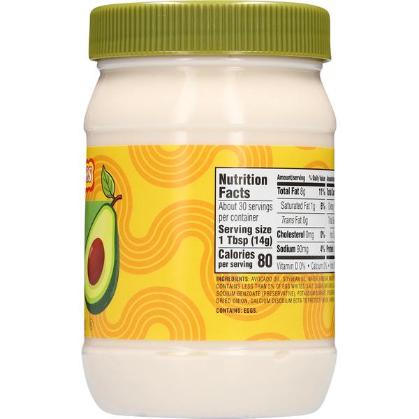 No Yolks Egg White Mayo Dressing with Avocado Oil