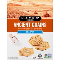 Sesmark Rice Crackers, Sea Salt, Ancient Grains️