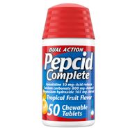 Pepcid Complete Acid Reducer + Antacid Chews, Trop...
️