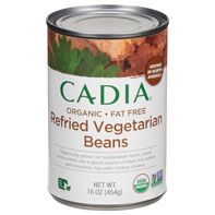 CADIA Beans, Refried Vegetarian, Organic, Fat Free️
