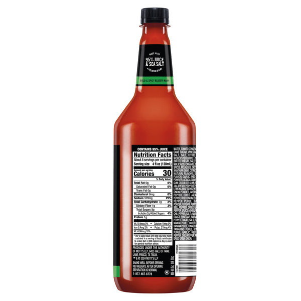 Mr & Mrs T Bold & Spicy Bloody Mary Mix