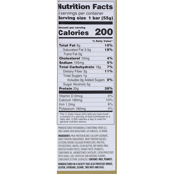Barebells Salty Peanut Protein Bar