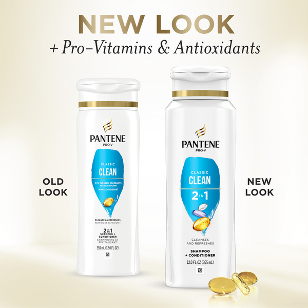 Pantene Classic Clean 2in1 Shampoo + Conditioner