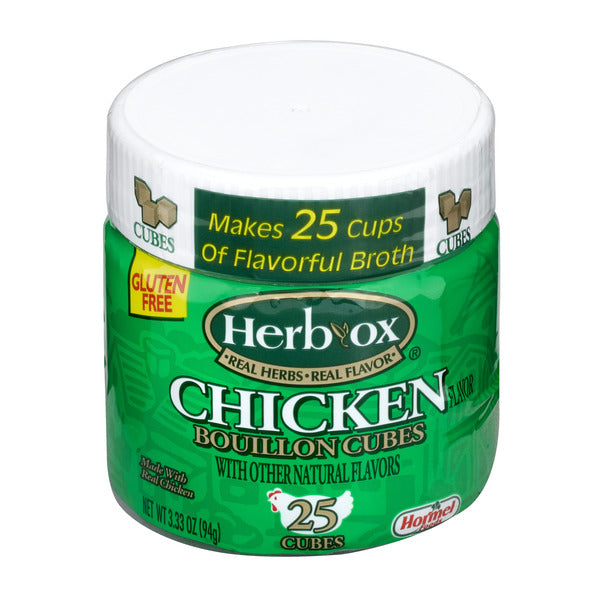 HERB-OX Chicken Bouillon Cube, 3.33 OZ