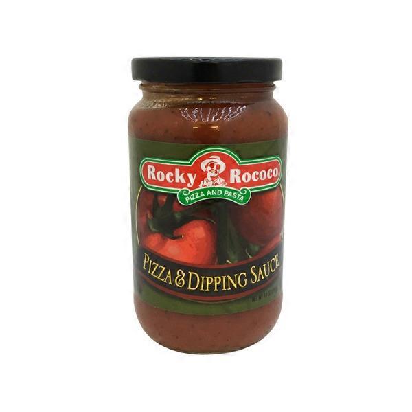 Rocky Rococo Pizza & Dipping Sauce