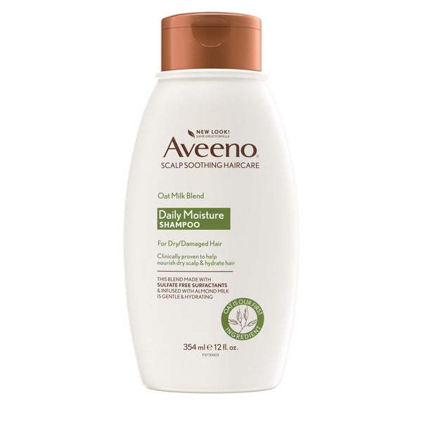 Aveeno Oat Milk Blend Moisturizing Shampoo for Dry Hair