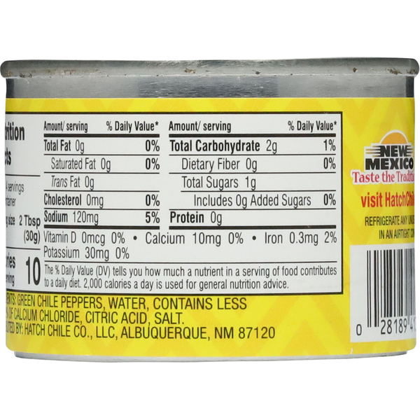 HATCH Diced Green Chili Mild