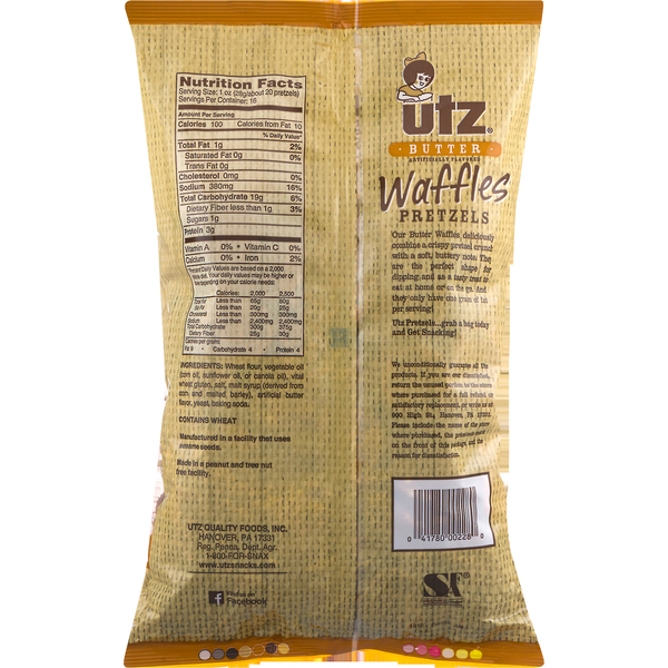 Utz Butter Waffles Pretzels