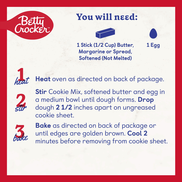 Betty Crocker Chocolate Chip Cookie Mix