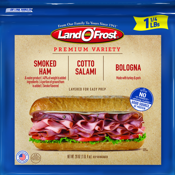 Land O’Frost Sub Sandwich Kit Premium Variety