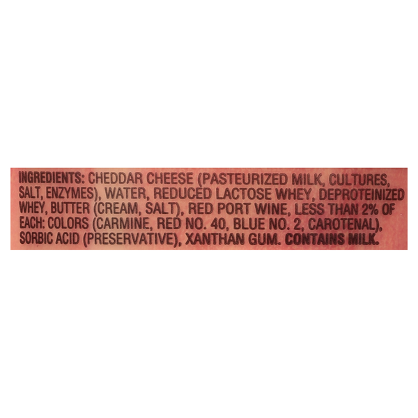 Kaukauna Spreadable Cheese, Port Wine