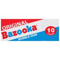 Bazooka Bubble Gum Wallet Pack, 10 Pc - Count Good️