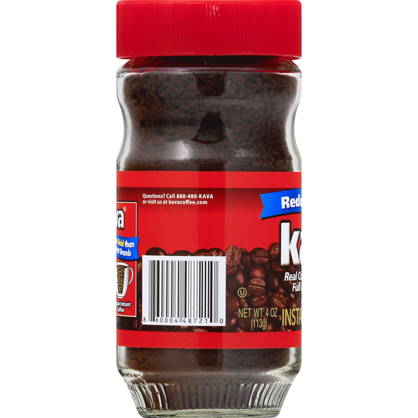 Kava Instant Coffee, Reduced Acid