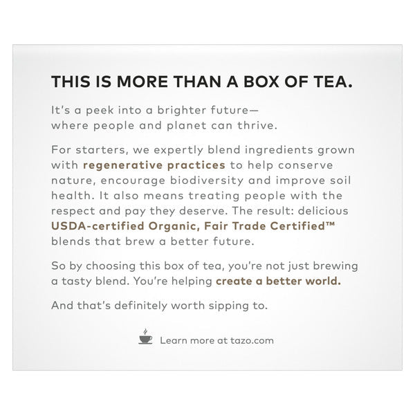 TAZO Tea Organic Awake English Breakfast Black Tea Bags
