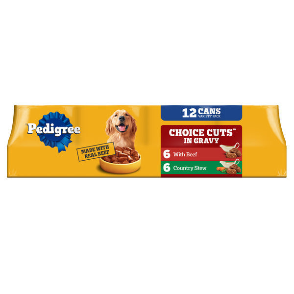 Pedigree Choice Cuts in Gravy Dog Food Variety Pack