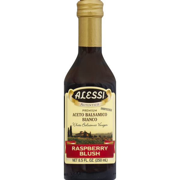 Alessi Vinegar, White Balsamic, Raspberry Blush