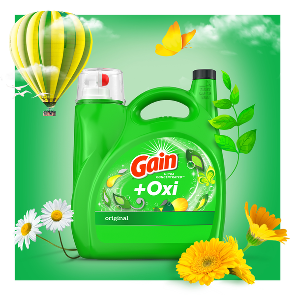 Gain Oxi Laundry Detergent