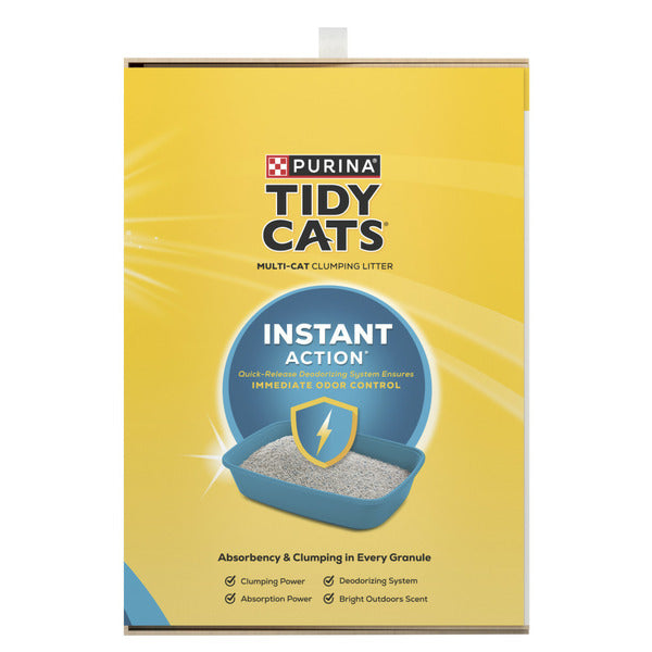 Purina Tidy Cats Clumping Cat Litter, Instant Action Multi Cat Litter
