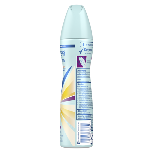 Degree Antiperspirant Deodorant Dry Spray Sexy Intrigue
