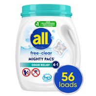 All Unit Dose Laundry Detergent, Mighty Pacs, Free...
️