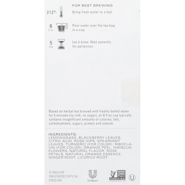 TAZO Tea Wild Sweet Orange Herbal Tea
