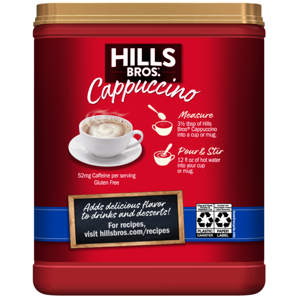 Hills Bros. Drink Mix, French Vanilla, Cafe Style