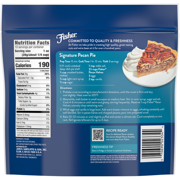 Fisher Pecan Halves