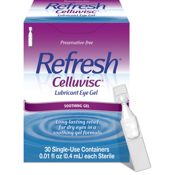 Refresh Celluvisc Lubricant Eye Gel Preservative-Free Artificial Tears