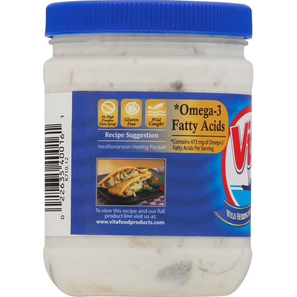 Vita Wild Herring in Real Sour Cream