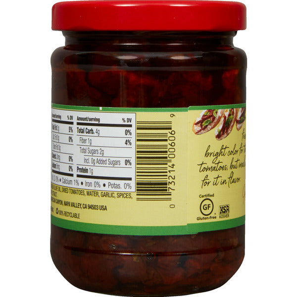 Mezzetta Julienne Cut Sun-Ripened Dried Tomatoes Sulfite Free
