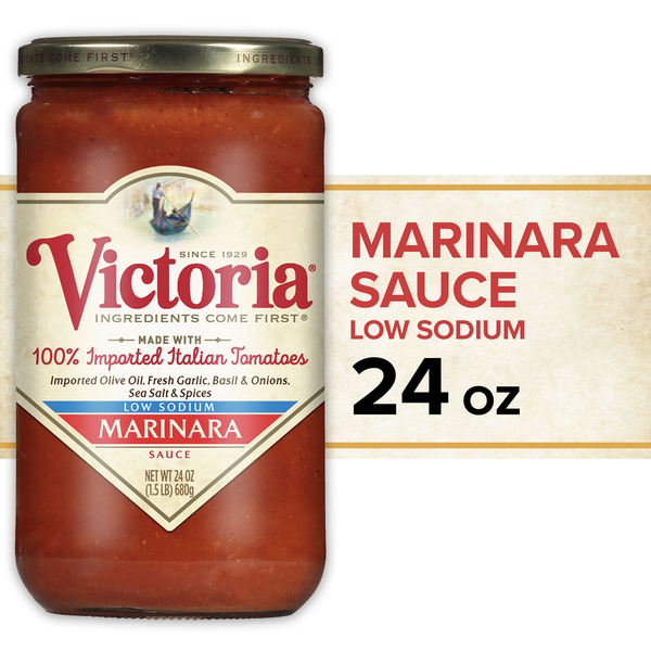 Victoria Low Sodium Marinara Sauce