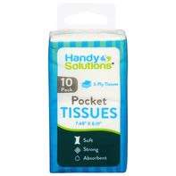 Handy Solutions Pocket Tissues, 3-Ply️