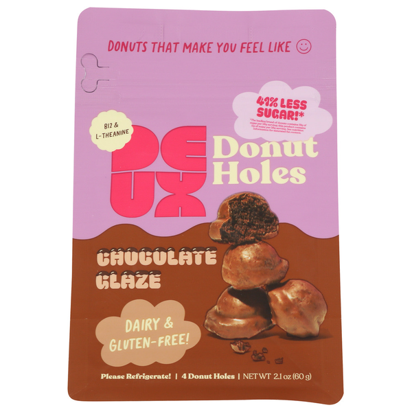 Deux Donut Holes Chocolate Glazed