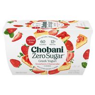 Chobani Yogurt, Greek, Nonfat, Zero Sugar, Strawbe...
️
