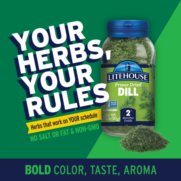 Litehouse Herb, Freeze -Dried Dill