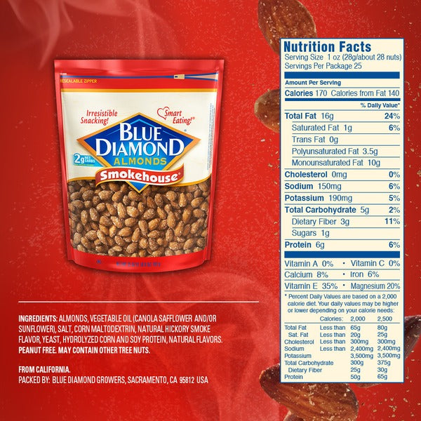 Blue Diamond Almonds, Smokehouse